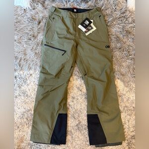 NWT Outdoor Research Men’s size Medium Ski Pants.